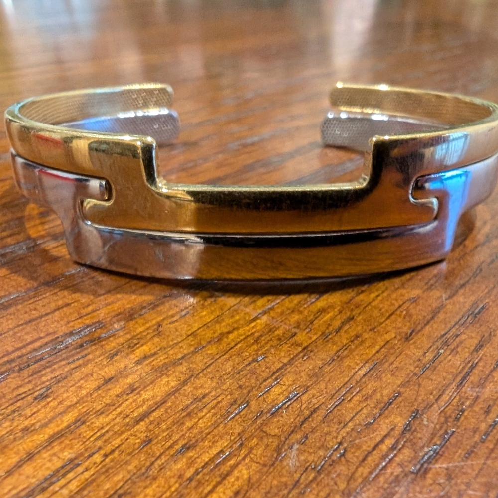 Stacking vintage Avon bracelets